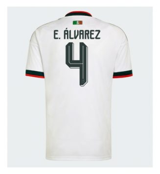 Mexico Edson Alvarez #4 Uit tenue WK 2026 voetbaltenue met naam