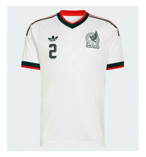 Mexico Jorge Sanchez #2 Uit tenue WK 2026 voetbaltenue met naam 2 Mexico Jorge Sanchez #2 Uit tenue WK 2026 voetbaltenue met naam 2