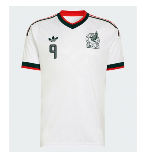 Mexico Raul Jimenez #9 Uit tenue WK 2026 voetbaltenue met naam 2 Mexico Raul Jimenez #9 Uit tenue WK 2026 voetbaltenue met naam 2