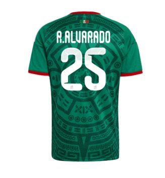 Mexico Roberto Alvarado #25 Thuis tenue WK 2026 voetbaltenue met naam Mexico Roberto Alvarado #25 Thuis tenue WK 2026 voetbaltenue met naam