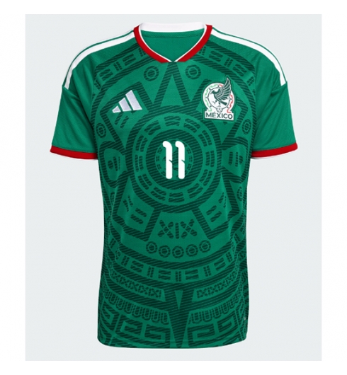 Mexico Santiago Gimenez #11 Thuis tenue WK 2026 voetbaltenue met naam 2 Mexico Santiago Gimenez #11 Thuis tenue WK 2026 voetbaltenue met naam 2