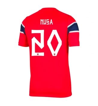 Noorwegen Antonio Nusa #20 Thuis tenue WK 2026 voetbaltenue bestellen