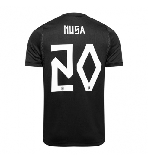 Noorwegen Antonio Nusa #20 Uit tenue WK 2026 voetbaltenue bestellen Noorwegen Antonio Nusa #20 Uit tenue WK 2026 voetbaltenue bestellen