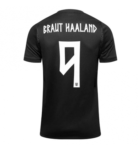 Noorwegen Erling Haaland #9 Uit tenue WK 2026 voetbaltenue bestellen Noorwegen Erling Haaland #9 Uit tenue WK 2026 voetbaltenue bestellen