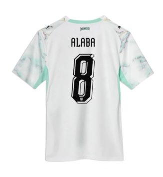 Oostenrijk David Alaba #8 Uit tenue WK 2026 voetbaltenue heren Oostenrijk David Alaba #8 Uit tenue WK 2026 voetbaltenue heren