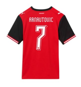 Oostenrijk Marko Arnautovic #7 Thuis tenue WK 2026 voetbaltenue heren Oostenrijk Marko Arnautovic #7 Thuis tenue WK 2026 voetbaltenue heren