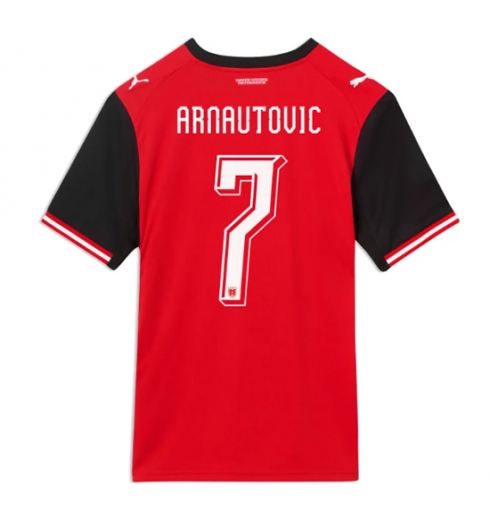 Oostenrijk Marko Arnautovic #7 Thuis tenue WK 2026 voetbaltenue heren Oostenrijk Marko Arnautovic #7 Thuis tenue WK 2026 voetbaltenue heren