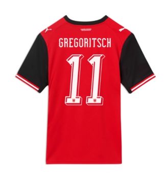 Oostenrijk Michael Gregoritsch #11 Thuis tenue WK 2026 voetbaltenue heren