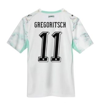Oostenrijk Michael Gregoritsch #11 Uit tenue WK 2026 voetbaltenue heren Oostenrijk Michael Gregoritsch #11 Uit tenue WK 2026 voetbaltenue heren