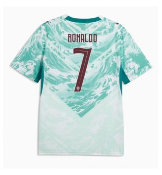 Portugal Cristiano Ronaldo #7 Uit tenue WK 2026 voetbaltenue met naam