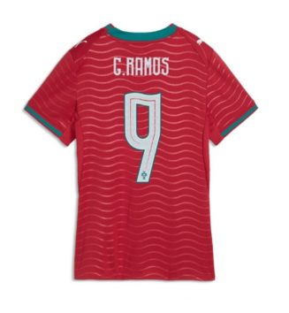 Portugal WK 2026 Goncalo Ramos #9 Thuis tenue Dames Korte Mouw Kopen