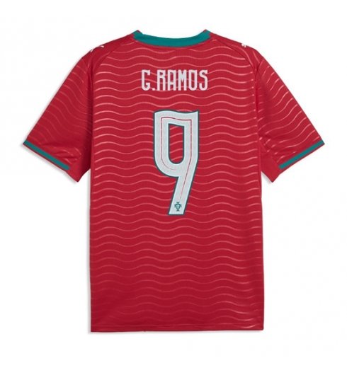 Portugal Goncalo Ramos #9 Thuis tenue WK 2026 voetbaltenue met naam Portugal Goncalo Ramos #9 Thuis tenue WK 2026 voetbaltenue met naam