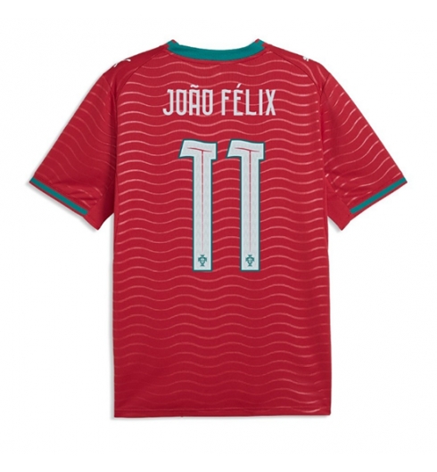 Portugal Joao Felix #11 Thuis tenue WK 2026 voetbaltenue met naam Portugal Joao Felix #11 Thuis tenue WK 2026 voetbaltenue met naam