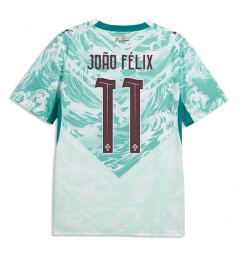Portugal Joao Felix #11 Uit tenue WK 2026 voetbaltenue met naam Portugal Joao Felix #11 Uit tenue WK 2026 voetbaltenue met naam