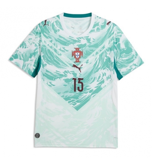 Portugal Joao Neves #15 Uit tenue WK 2026 voetbaltenue met naam 2 Portugal Joao Neves #15 Uit tenue WK 2026 voetbaltenue met naam 2