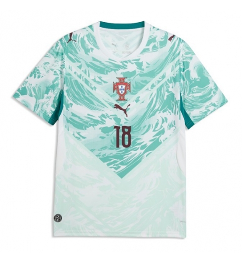 Portugal Pedro Neto #18 Uit tenue WK 2026 voetbaltenue met naam 2 Portugal Pedro Neto #18 Uit tenue WK 2026 voetbaltenue met naam 2
