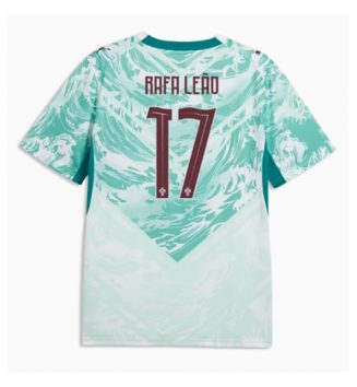Portugal Rafael Leao #17 Uit tenue WK 2026 voetbaltenue met naam Portugal Rafael Leao #17 Uit tenue WK 2026 voetbaltenue met naam