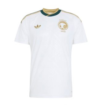 Saoedi-Arabië Uit tenue WK 2026 voetbaltenue met naam Saoedi-Arabië Uit tenue WK 2026 voetbaltenue met naam