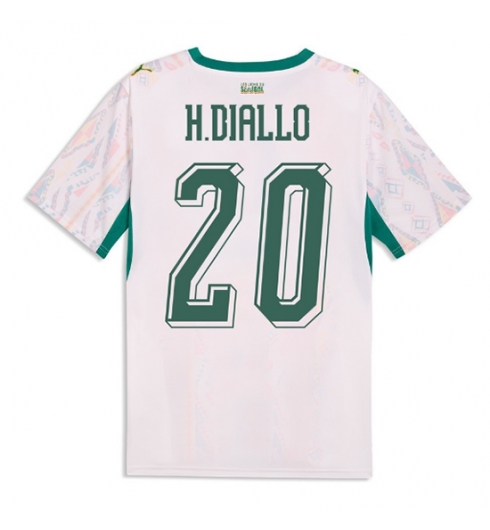 Senegal Habib Diallo #20 Thuis tenue WK 2026 Korte Mouw Senegal Habib Diallo #20 Thuis tenue WK 2026 Korte Mouw