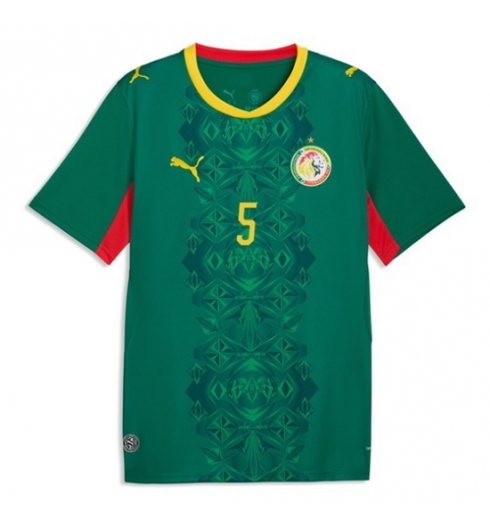 Senegal Idrissa Gueye #5 Uit tenue WK 2026 Korte Mouw 2 Senegal Idrissa Gueye #5 Uit tenue WK 2026 Korte Mouw 2