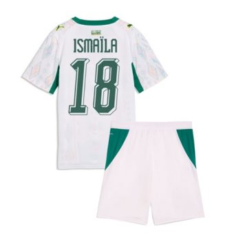 Senegal Ismaila Sarr #18 Thuis tenue Kinder WK 2026 Korte Mouw (+ Korte broeken) Senegal Ismaila Sarr #18 Thuis tenue Kinder WK 2026 Korte Mouw (+ Korte broeken)