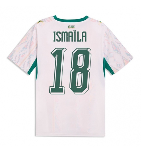 Senegal Ismaila Sarr #18 Thuis tenue WK 2026 Korte Mouw Senegal Ismaila Sarr #18 Thuis tenue WK 2026 Korte Mouw