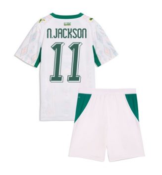 Senegal Nicolas Jackson #11 Thuis tenue Kinder WK 2026 Korte Mouw (+ Korte broeken) Senegal Nicolas Jackson #11 Thuis tenue Kinder WK 2026 Korte Mouw (+ Korte broeken)