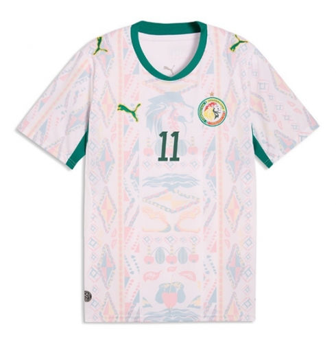Senegal Nicolas Jackson #11 Thuis tenue WK 2026 Korte Mouw 2 Senegal Nicolas Jackson #11 Thuis tenue WK 2026 Korte Mouw 2