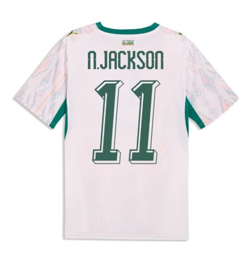 Senegal Nicolas Jackson #11 Thuis tenue WK 2026 Korte Mouw Senegal Nicolas Jackson #11 Thuis tenue WK 2026 Korte Mouw