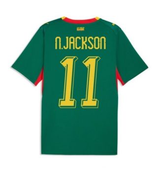 Senegal Nicolas Jackson #11 Uit tenue WK 2026 Korte Mouw Senegal Nicolas Jackson #11 Uit tenue WK 2026 Korte Mouw