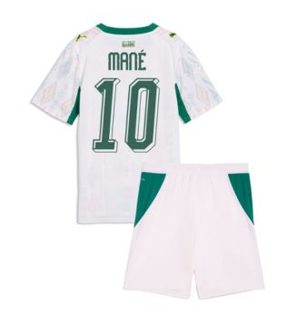 Senegal Sadio Mane #10 Thuis tenue Kinder WK 2026 Korte Mouw (+ Korte broeken) Senegal Sadio Mane #10 Thuis tenue Kinder WK 2026 Korte Mouw (+ Korte broeken)