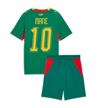 Senegal Sadio Mane #10 Uit tenue Kinder WK 2026 Korte Mouw (+ Korte broeken) Senegal Sadio Mane #10 Uit tenue Kinder WK 2026 Korte Mouw (+ Korte broeken)