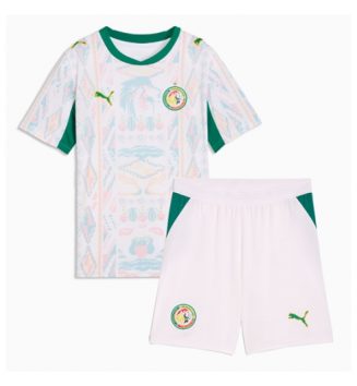 Senegal Thuis tenue Kinder WK 2026 Korte Mouw (+ Korte broeken) Senegal Thuis tenue Kinder WK 2026 Korte Mouw (+ Korte broeken)