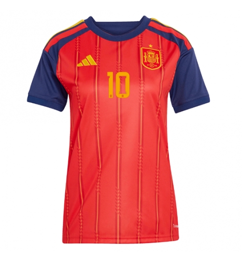 Spanje Dani Olmo #10 Thuis tenue Dames WK 2026 Korte Mouw Kopen 2 Spanje Dani Olmo #10 Thuis tenue Dames WK 2026 Korte Mouw Kopen 2