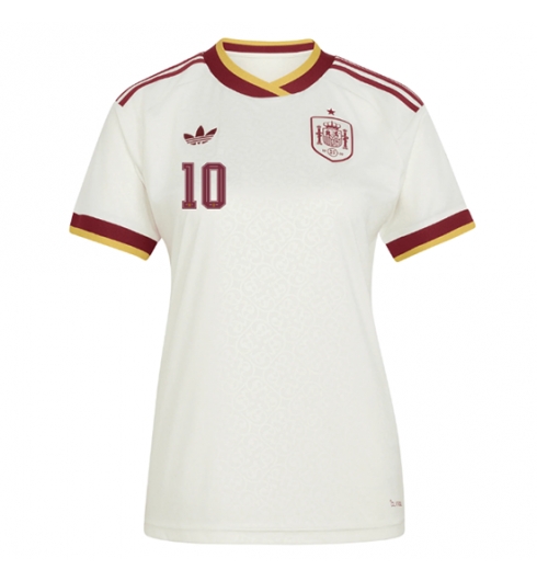 Spanje Dani Olmo #10 Uit tenue Dames WK 2026 Korte Mouw Kopen 2 Spanje Dani Olmo #10 Uit tenue Dames WK 2026 Korte Mouw Kopen 2