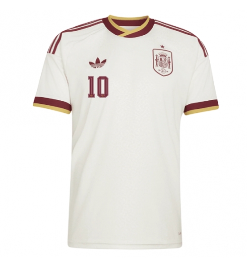 Spanje Dani Olmo #10 Uit tenue WK 2026 voetbalshirts heren 2 Spanje Dani Olmo #10 Uit tenue WK 2026 voetbalshirts heren 2