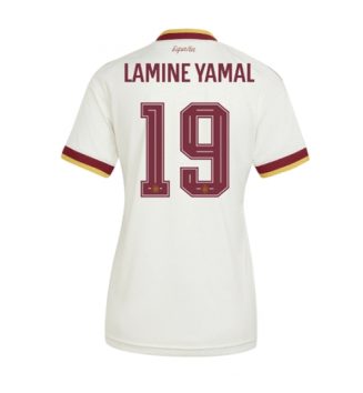 Spanje Lamine Yamal #19 Uit tenue Dames WK 2026 Korte Mouw Kopen