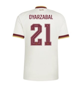 Spanje Mikel Oyarzabal #21 Uit tenue WK 2026 voetbalshirts heren Spanje Mikel Oyarzabal #21 Uit tenue WK 2026 voetbalshirts heren