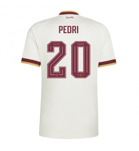 Spanje Pedri Gonzalez #20 Uit tenue WK 2026 voetbalshirts heren Spanje Pedri Gonzalez #20 Uit tenue WK 2026 voetbalshirts heren