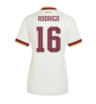 Spanje Rodri Hernandez #16 Uit tenue Dames WK 2026 Korte Mouw Kopen Spanje Rodri Hernandez #16 Uit tenue Dames WK 2026 Korte Mouw Kopen