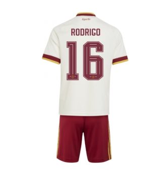 Spanje Rodri Hernandez #16 Uit tenue Kinder WK 2026 Korte Mouw (+ Korte broeken)