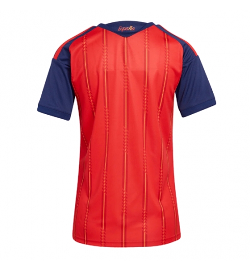 Spanje Thuis tenue Dames WK 2026 Korte Mouw Kopen 2 Spanje Thuis tenue Dames WK 2026 Korte Mouw Kopen 2