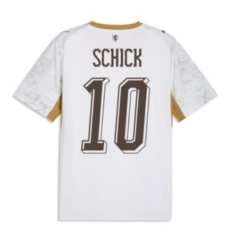 Tsjechië Patrik Schick #10 Uit tenue WK 2026 heren Korte Mouw Tsjechië Patrik Schick #10 Uit tenue WK 2026 heren Korte Mouw