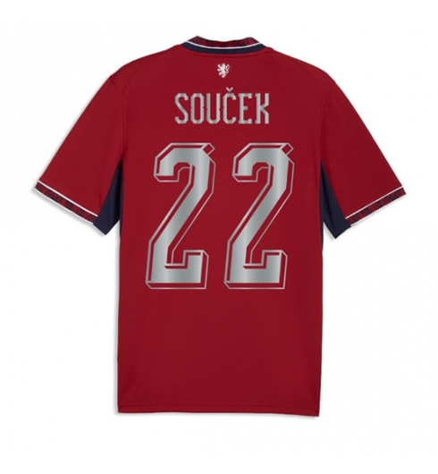 Tsjechië Tomas Soucek #22 Thuis tenue WK 2026 heren Korte Mouw Tsjechië Tomas Soucek #22 Thuis tenue WK 2026 heren Korte Mouw