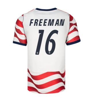 Verenigde Staten Alex Freeman #16 Thuis tenue WK 2026 voetbaltenue met naam Verenigde Staten Alex Freeman #16 Thuis tenue WK 2026 voetbaltenue met naam