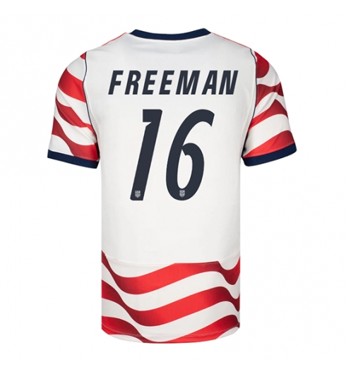 Verenigde Staten Alex Freeman #16 Thuis tenue WK 2026 voetbaltenue met naam Verenigde Staten Alex Freeman #16 Thuis tenue WK 2026 voetbaltenue met naam