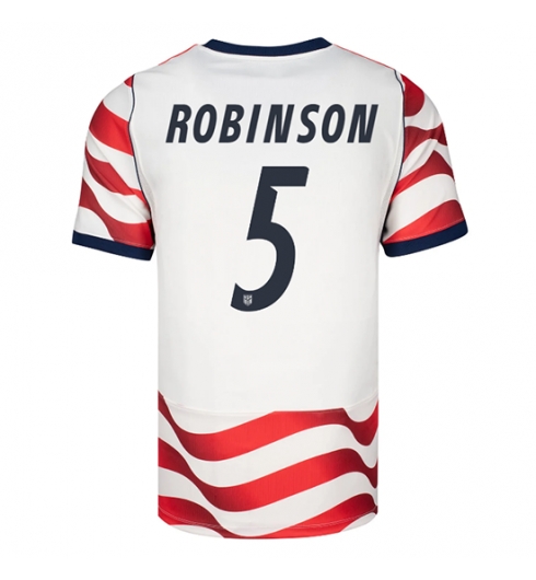 Verenigde Staten Antonee Robinson #5 Thuis tenue WK 2026 voetbaltenue met naam Verenigde Staten Antonee Robinson #5 Thuis tenue WK 2026 voetbaltenue met naam