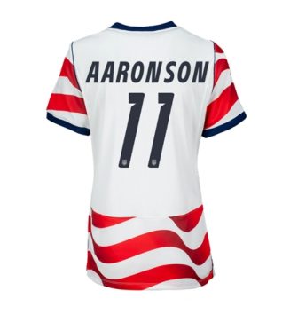 Verenigde Staten WK 2026 Brenden Aaronson #11 Thuis tenue Dames Korte Mouw Kopen