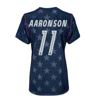 Verenigde Staten WK 2026 Brenden Aaronson #11 Uit tenue Dames Korte Mouw Kopen