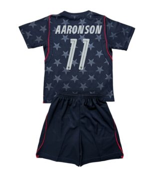 Verenigde Staten Brenden Aaronson #11 Uit tenue Kinder WK 2026 Korte Mouw (+ Korte broeken)